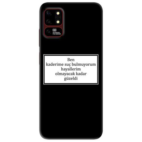 Reeder S19 Max Kılıf HD Yazı Baskılı Silikon Arka Kapak - Yazı 5