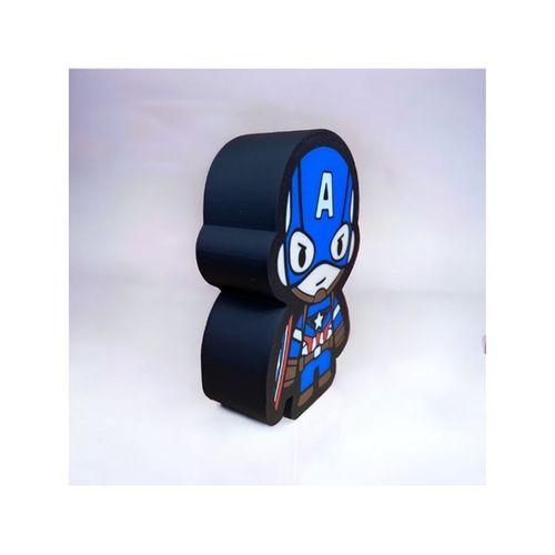 Kaptan Amerika LED Işık Kutusu 3D Baskı (Bu ürün Sadece Plastik parçadır - Almadan Önce Soru Sorabilirsiniz)