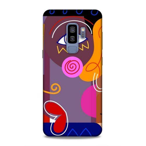 Samsung Galaxy S9 Plus Uyumlu Kılıf Face'X 49 Ultra Silikon Kılıf Çizim