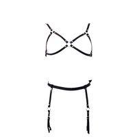 Deri Jartiyer Takım Harness - Brf228