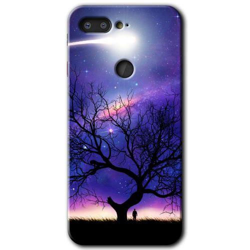 General Mobile GM 9 Pro HD Baskılı Kılıf + 9D Tam Ekran Koruyucu - Uzay Silüet