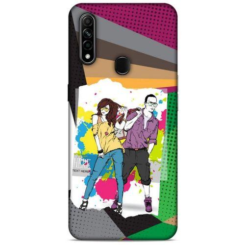 Sokak Modası 80 Oppo A31 Kılıf Desenli Silikon