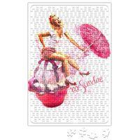 Ice Cream Umbrella Pinup Bow Puzzle 240 Parça Yapboz