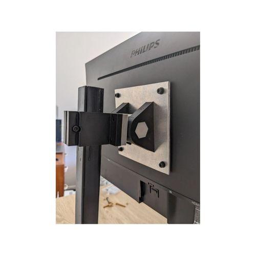 25x25mm SHS'ye Uygun Ayarlanabilir Monitör Standı 3D Baskı (Bu ürün Sadece Plastik parçadır - Almadan Önce Soru Sorabilirsiniz)