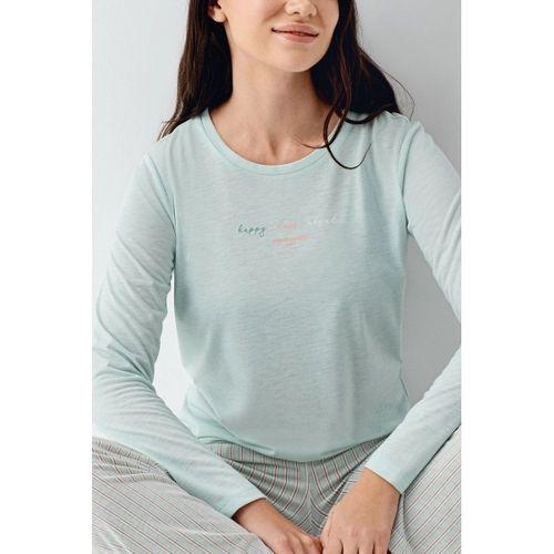 Pierre Cardin 9050-s Kadın Uzun Kol Pijama Takım