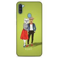 Samsung Galaxy A11 Kılıf FunnyMaX (14) Lansman Kılıf Fıstık Yeşili