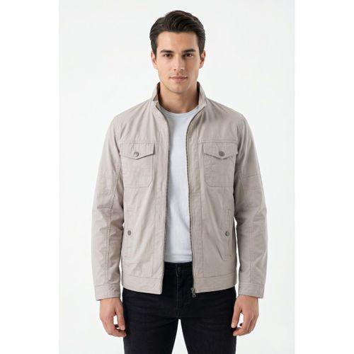 Erkek Mevsimlik Kanvas Spor Mont 8007 BGL-ST05336