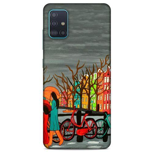 Cityx (43) Samsung Galaxy A51 Kılıf Silikon Kapak Desenli