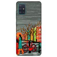 Cityx (43) Samsung Galaxy A51 Kılıf Silikon Kapak Desenli