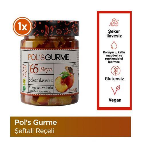 Pol's Pol’s Gurme Chia Tohumlu Şekersiz Şeftali Reçeli 285 Gr