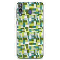 Lopard Samsung Galaxy M30 Uyumlu Kılıf BloX (45) Liquid Air Kılıf Yeşil