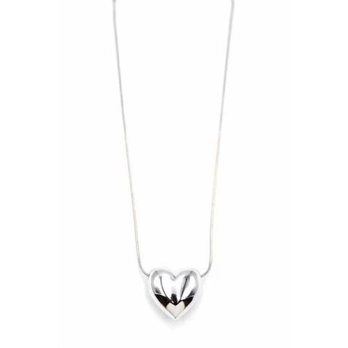 Kalp Kolye - Gümüş