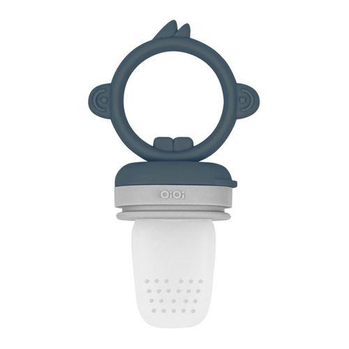 Silikon Püre Meyve Sebze Emziği Deep Blue / Powder Grey