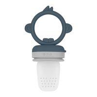 Silikon Püre Meyve Sebze Emziği Deep Blue / Powder Grey