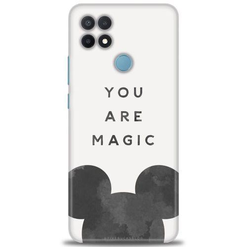 Oppo A15 Kılıf HD Baskılı Kılıf - You Are Magic + Tam Ekran Koruyucu