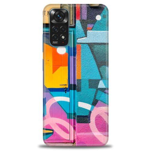 Xiaomi Redmi Note 11S Kılıf HD Baskılı Kılıf - Print Nest + Tam Ekran Koruyucu