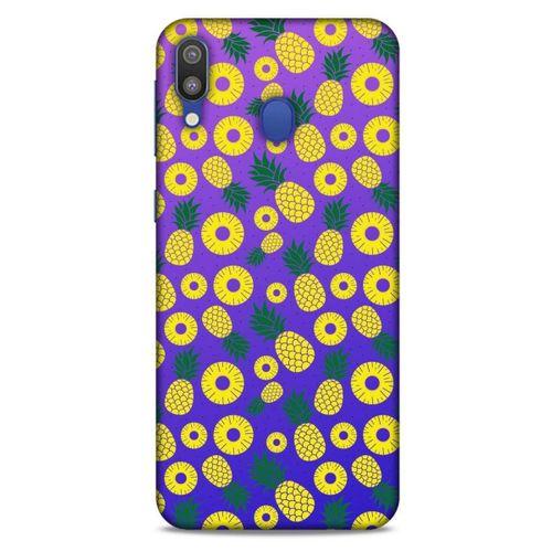 Frutix Ananas 04 Samsung Galaxy M20 Kılıf Desenli Silikon