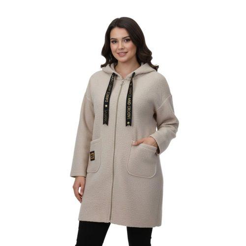 Kadın Anne Kapüşonlu Cepli Buklet Hırka BGL-ST05084