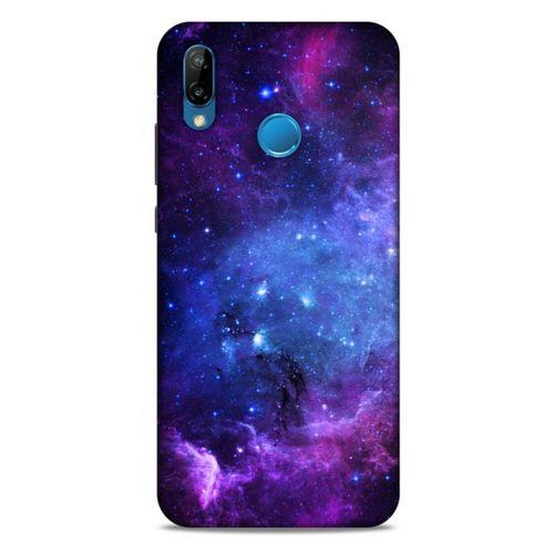 Huawei P20 Lite Uyumlu Kılıf Mor Delisi (6) Silikon Kılıf Yıldızlar