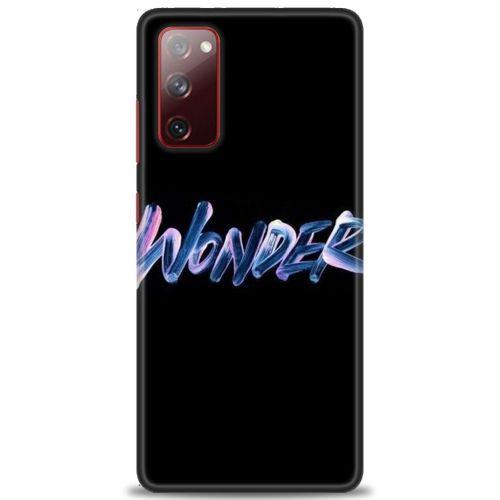Samsung Galaxy S20 FE Kılıf HD Baskılı Kılıf - Wonder + Tam Ekran Koruyucu
