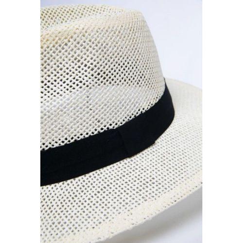 Unisex Hasır Kovboy Fötr Şapka