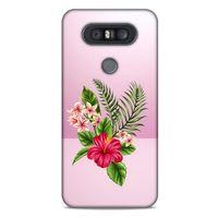 Lopard LG K41S - K51S Uyumlu Kılıf Bahar (19) Kılıfları Kırmızı Yeşil