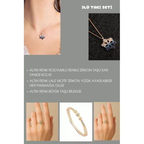 3'Lü Takı Seti ( FIRSAT ÜRÜNÜ ) -  SNJ-SET3002