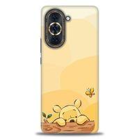 Huawei Nova 10 Pro Kılıf HD Baskılı Kılıf - Winnie ve Kelebek + Tam Ekran Koruyucu