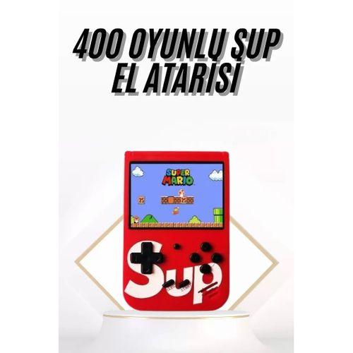 Çocuklara Özel Taşınabilir Sup El Atarisi 400 Oyunlu Nostaljik Oyun Konsolu
