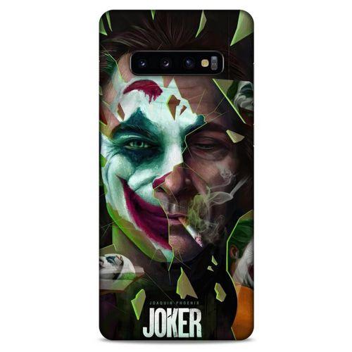 Samsung Galaxy S10 Plus Uyumlu Kılıf Joker (26) Tpu Silikon Kılıf Bataklık yeşili