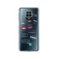 Redmi Note 9 Pro Seyehat Pulu Tasarımlı Premium Şeffaf Silikon Kılıf