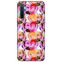 Lopard Oppo Realme 6i Uyumlu Kılıf Sürreal Yüzler ♀ (2) Kabı Desenli