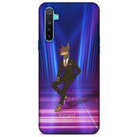 Oppo Realme 6i Kılıf FunnyMaX (44) Tough Armor Kılıf Fuşya Doberman