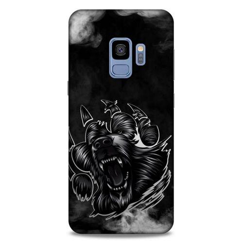 Lopard Samsung Galaxy S9 Uyumlu Kılıf Tattoo's (19) Kılıfları Siyah
