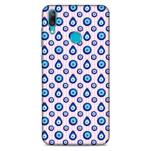 Nazarium (22) Desenli Silikon Kapak Huawei Y7 2019 Kılıf