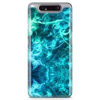 Samsung Galaxy A80 Kılıf Havuz Havuz Arka Kapak Koruma Desenli Full Koruyucu