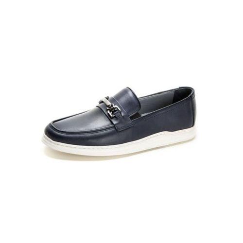 Pierre Cardin 191074 Lacivert Erkek Loafer Günlük Deri Ayakkabı