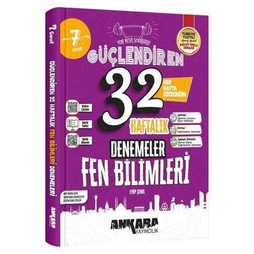 7. Sınıf Fen Bilimleri Güçlendiren 32 Haftalık Kazanım Denemeleri Ankara Yayıncılık