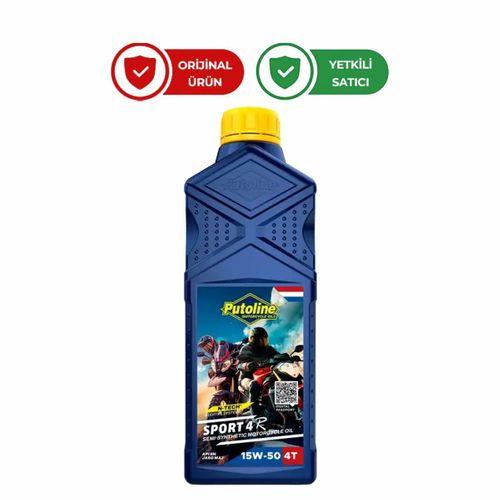 Putoline Sport 4R 15W50 Yarı Sentetik Motor Yağı 1L
