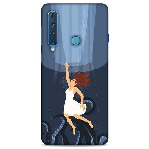 Samsung Galaxy A9 2018 Kılıf Depresyon (43) Thin Fit Kılıf Mavi Tonları