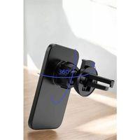 Kablosuz Şarj Aleti Magsafe Araç Içi Manyetik Şarj 15w İos Uyumlu