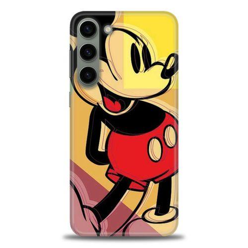 Samsung Galaxy S23 Kılıf HD Baskılı Kılıf - Mickey Mousee + Tam Ekran Koruyucu