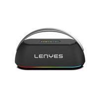 Lenyes S869 RGB Işıklı Çift Mikrofonlu Taşınabilir Bluetooth Hoparlör v5.3