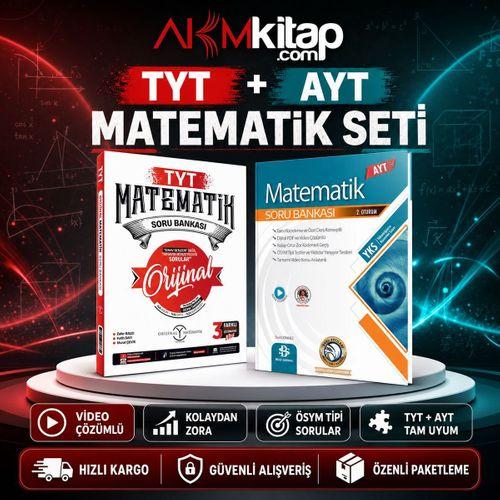 Orijinal Yayınları TYT Orijinal Matematik ve Bilgi Sarmal AYT Matematik Soru Bankası Seti 2 Kitap