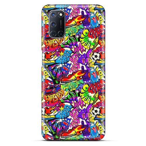 Graffitix (45) Desenli Silikon Kapak Alcatel 3x 2020 Kılıf