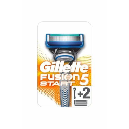 Gillette Fusion Start Tıraş Makinesi + 2 Yedekli
