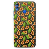 Frutix Papaya 01 Huawei Honor 8x Kılıf Desenli Silikon