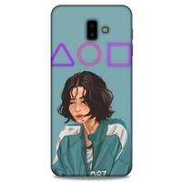 Samsung Galaxy J6 Plus Uyumlu Kılıf Squid Game (44) Tough Armor Kılıf Yun