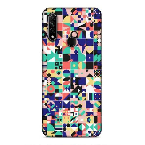 Oppo A31 Uyumlu Kılıf Insomnia (40) Fit Silikon Kılıf Minik Kareler