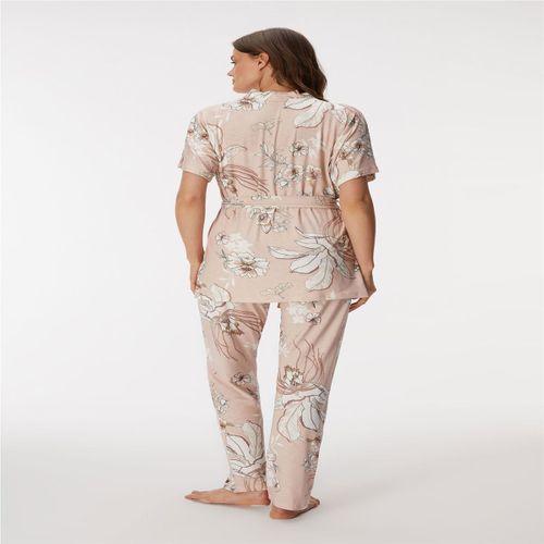 Kadın Sabahlık, Bralet Ve Pantolon Takım